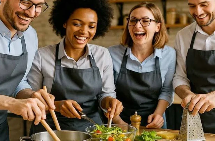  A Kitchen Based Company Day With Real Workplace Lessons